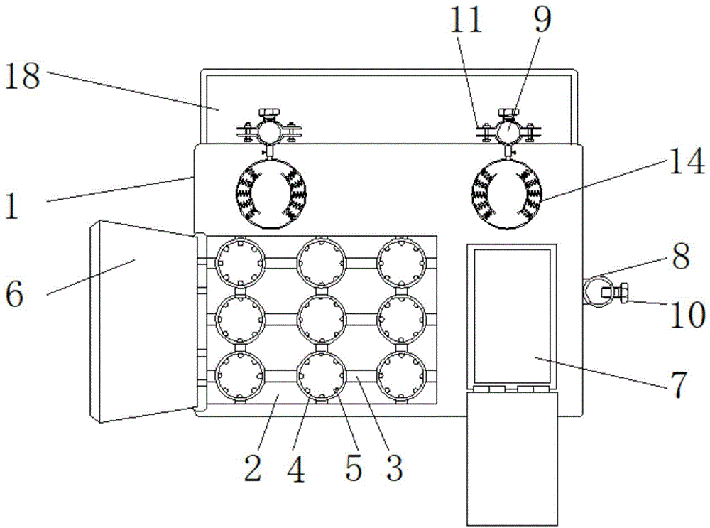 一种医用试管架的制作方法