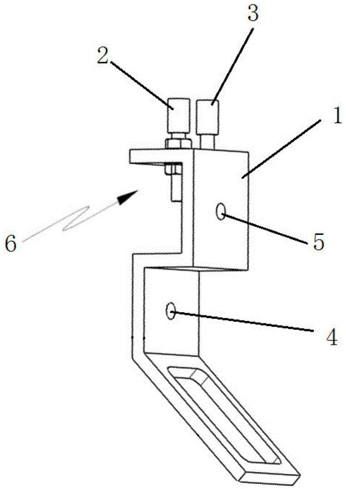 用于激光跟踪仪定位的可调式长桁钻模装置的制作方法