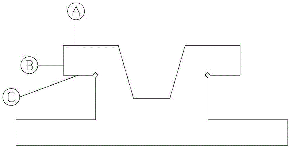 一种凸型导轨的制作方法