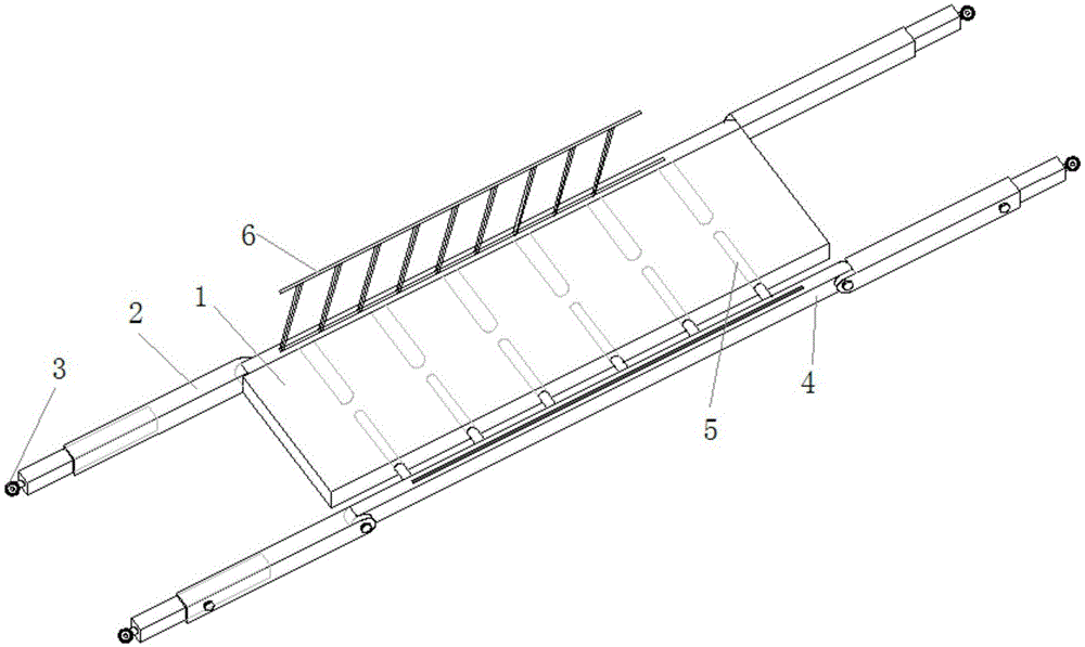 新型担架床的制作方法