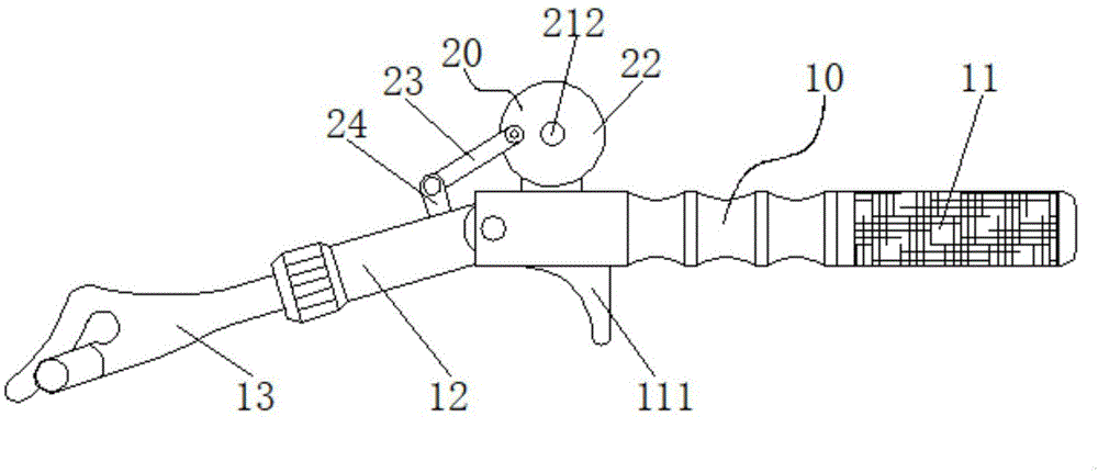 一种电动手型拍背器的制作方法