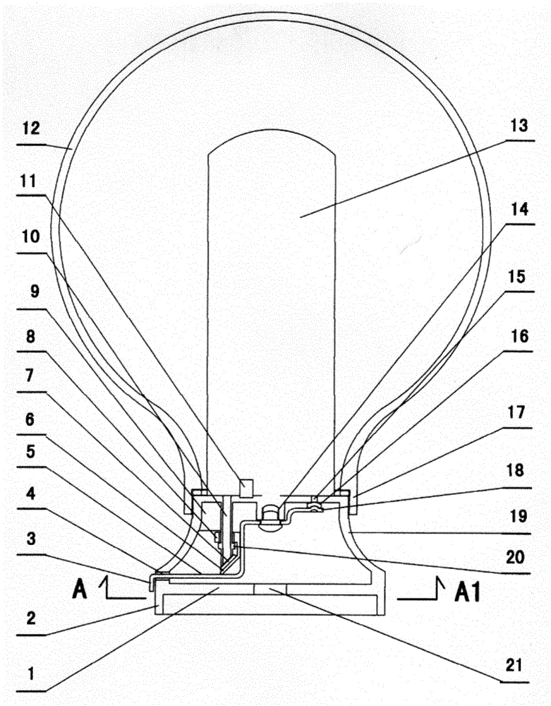透明球型反扣式电热壶的制作方法