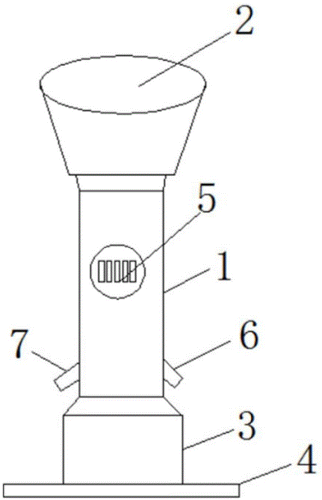 一种咖啡豆研磨机的颗粒筛选机构的制作方法