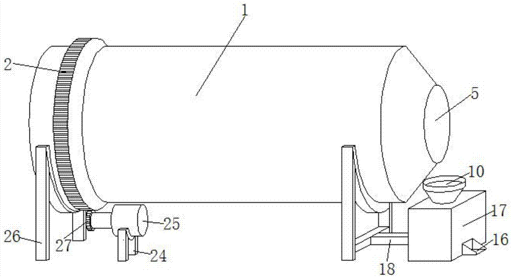 一种茶叶生产加工用松包打散筛沫设备的制作方法