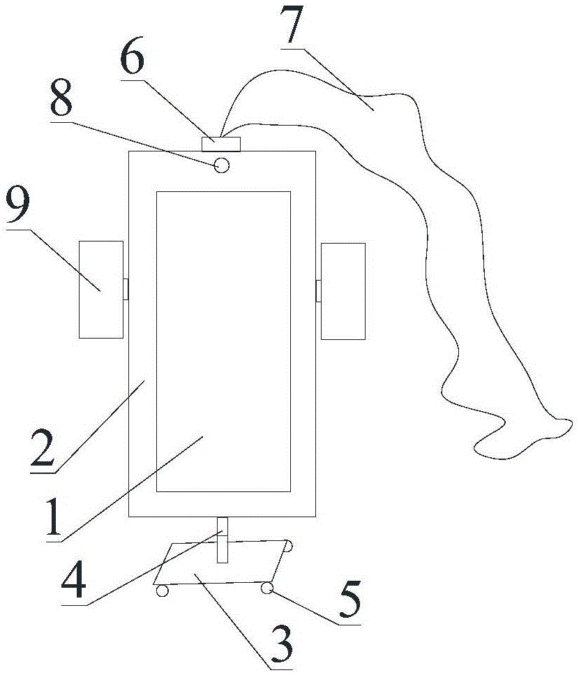 穿衣镜的制作方法