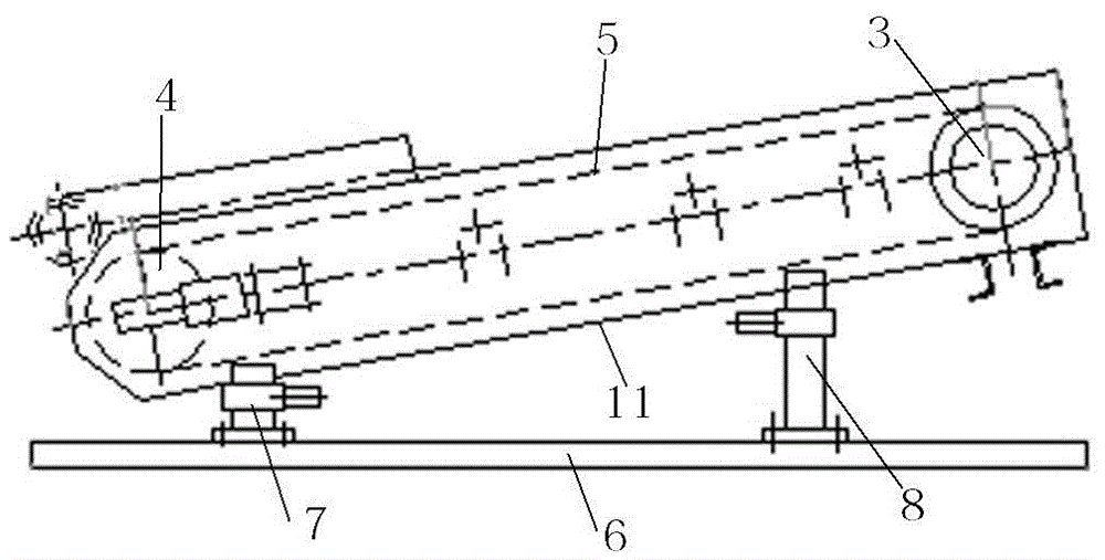 挡板风门产品运输机的制作方法