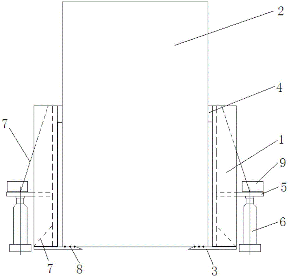 一种用于狭窄空间内箱体垂直起重的工具的制作方法