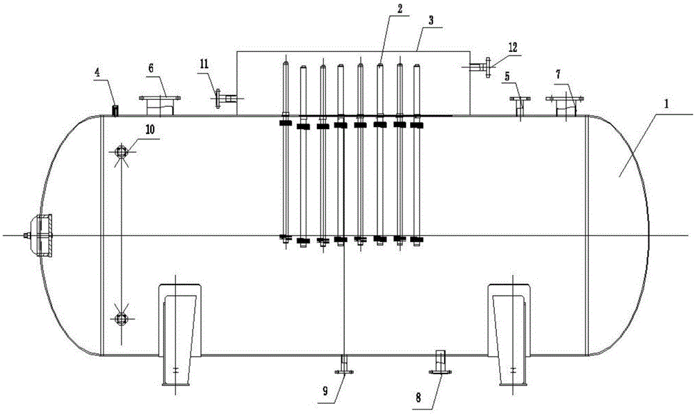 高效内冷式真空罐的制作方法