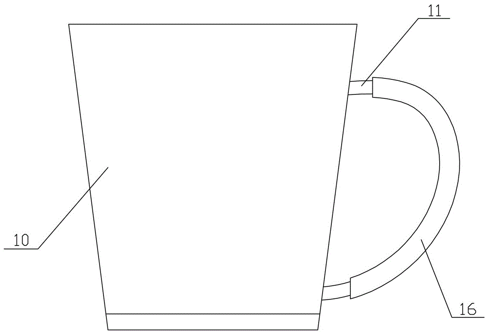 一种改进型的陶瓷咖啡杯的制作方法