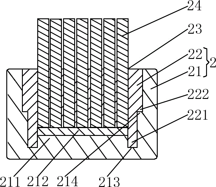 一种组合式刷头牙刷的制作方法