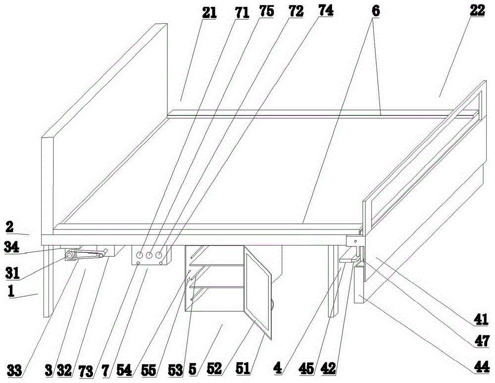 一种危重病人用病床的制作方法