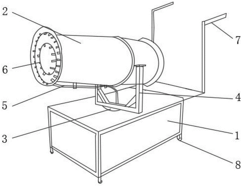 一种园林绿化用的水雾机的制作方法