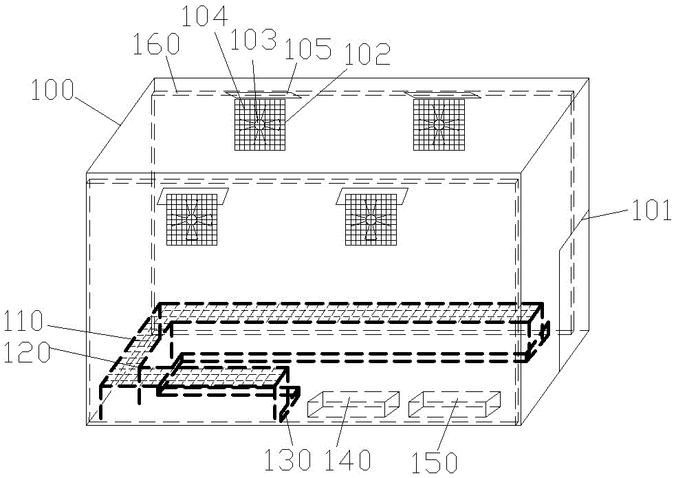 一种集装箱式鸡舍的制作方法