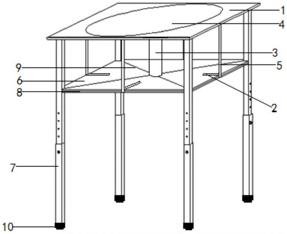 一种具有升降及折叠功能的餐桌的制作方法