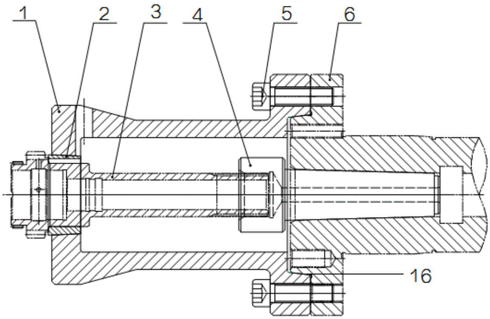 一种轴齿轮磨内孔夹具的制作方法