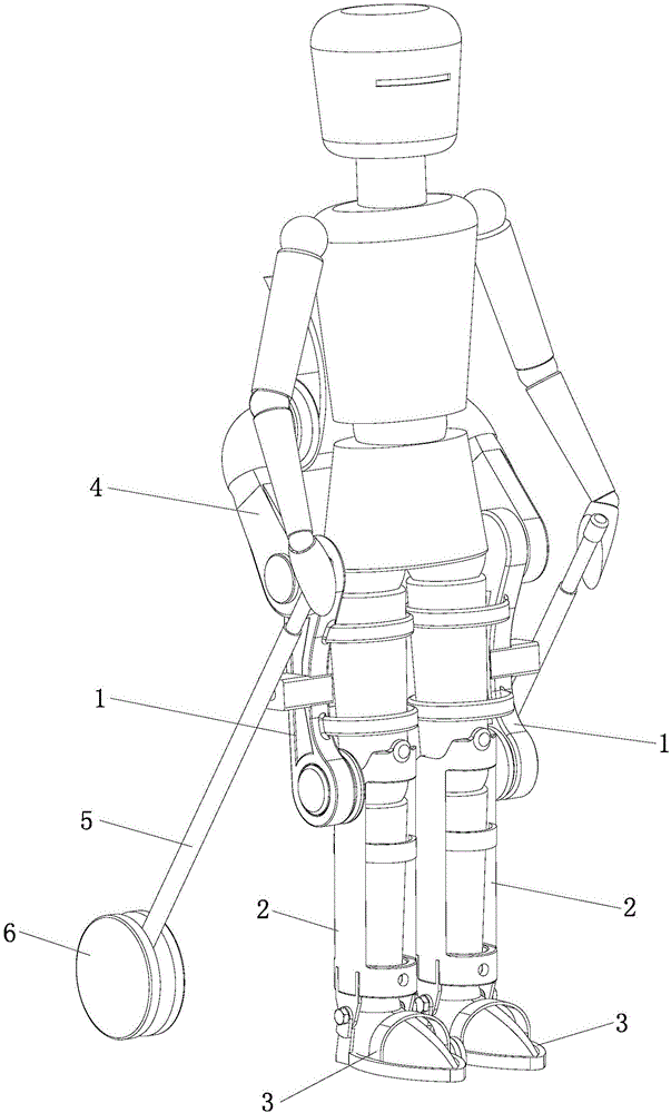 可变形为轮椅的多功能外骨骼机器人的制作方法