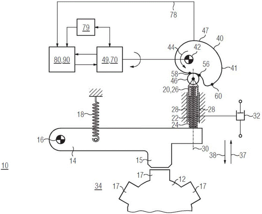 驻车制动器和操作方法与流程