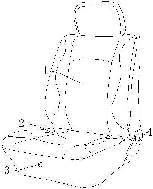 一种汽车座椅加热垫防变形装置的制作方法
