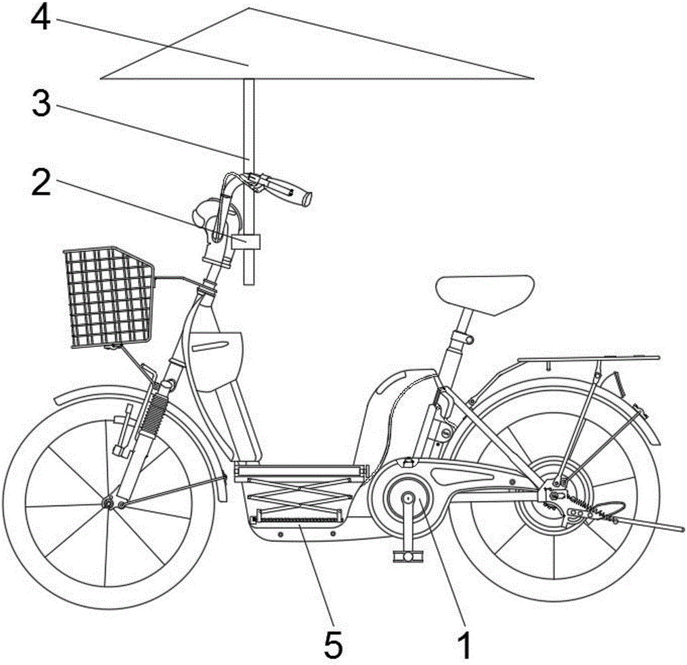 一种新型的防晒智能电动车的制作方法