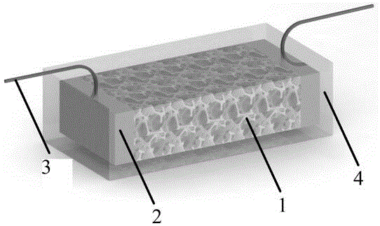 三维石墨烯泡沫柔性应变传感器及其制备方法与流程
