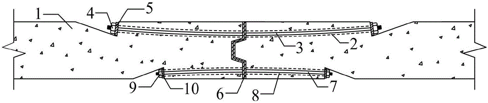 预制装配桥面板干接缝连接构造及实施方法与流程