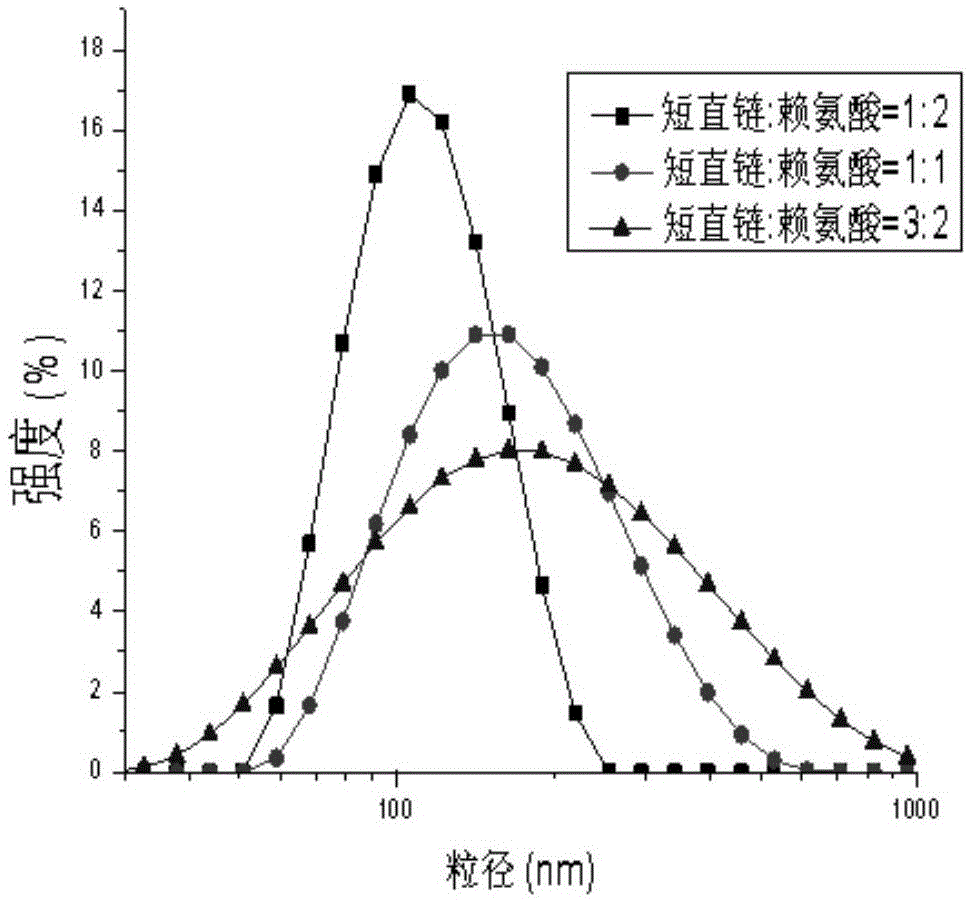 短直链淀粉-赖氨酸纳米颗粒的制备方法与流程