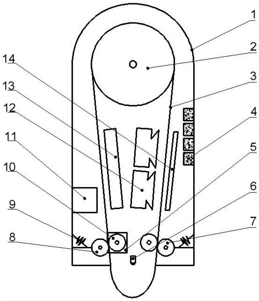 针对公共盥洗室的循环利用型干手器的制作方法