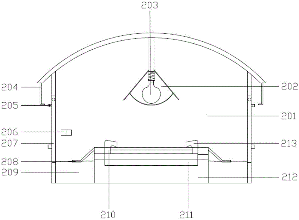 一种智能牛蛙养殖大棚的制作方法