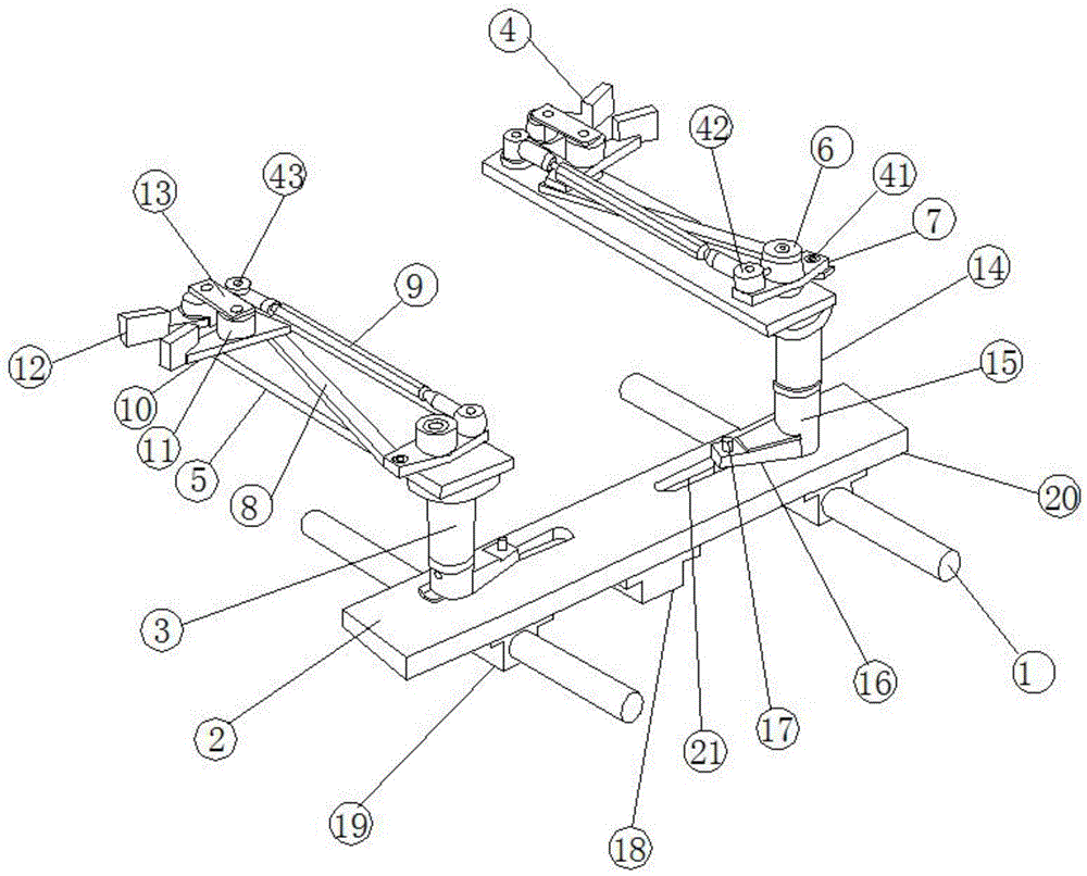 一种码垛机器人配套用封口线自动剪切装置的制作方法