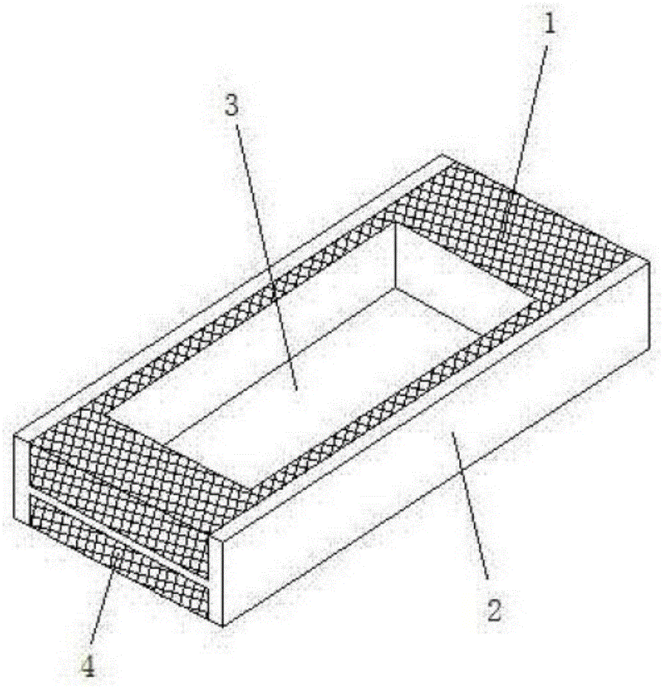 一种防震防折断的包装盒的制造工艺的制作方法