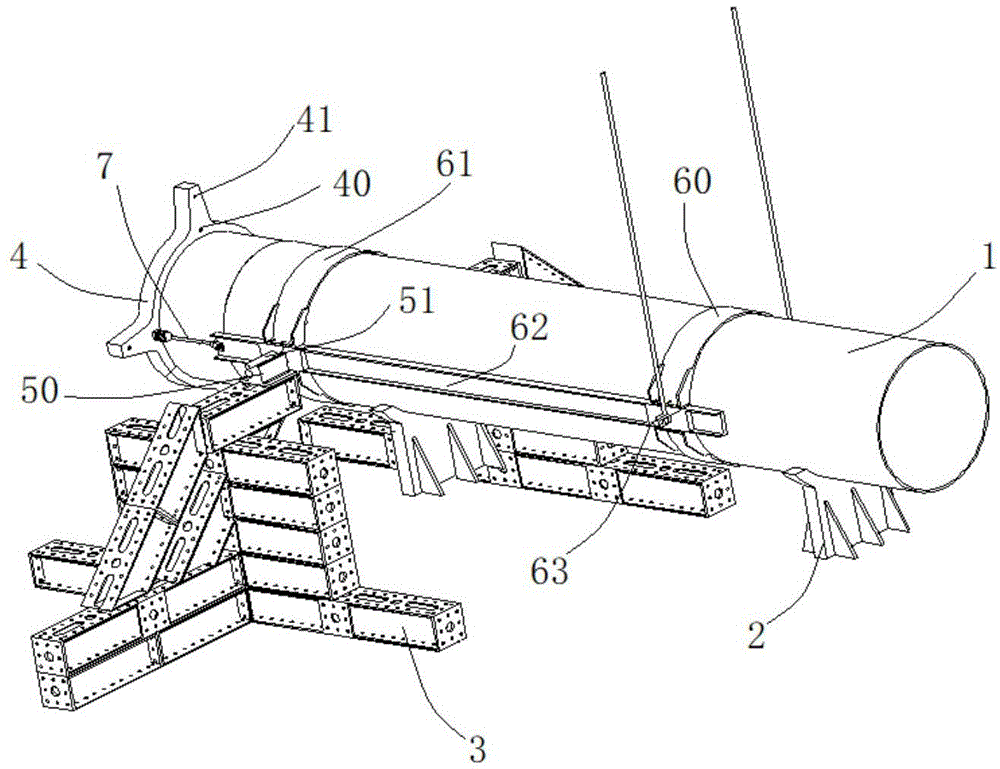 一种弹体竖直模态试验的翻转悬吊装置及使用方法与流程