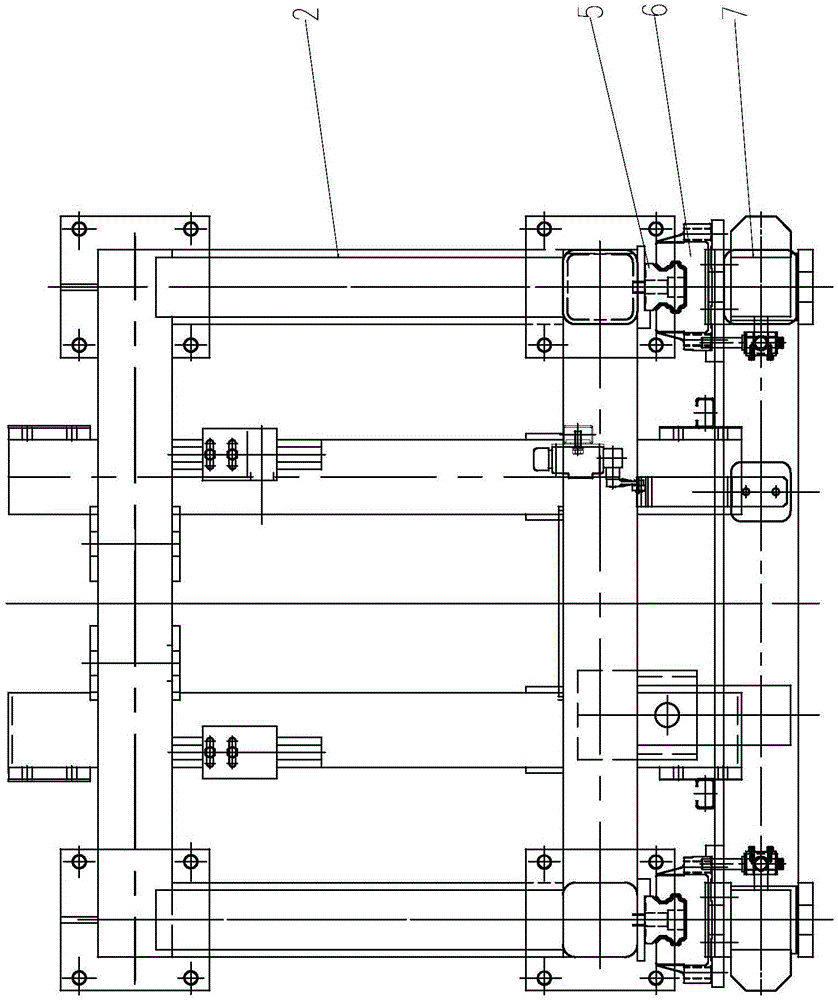 适应不同轮距的随行机构的制作方法