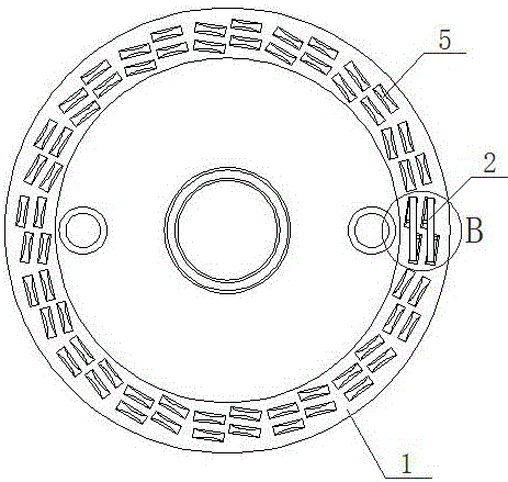 一种具有3D钉槽结构抵钉座的圆形吻合器的制作方法