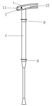 一种智能拐杖的制作方法