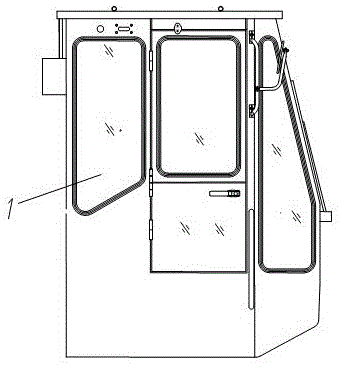 一种挖掘机安全驾驶室的制作方法