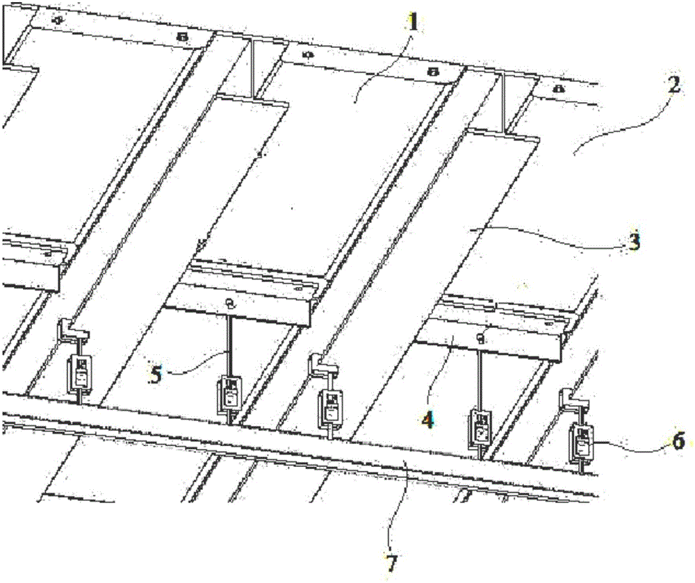 钢结构房屋的吊顶装配结构的制作方法