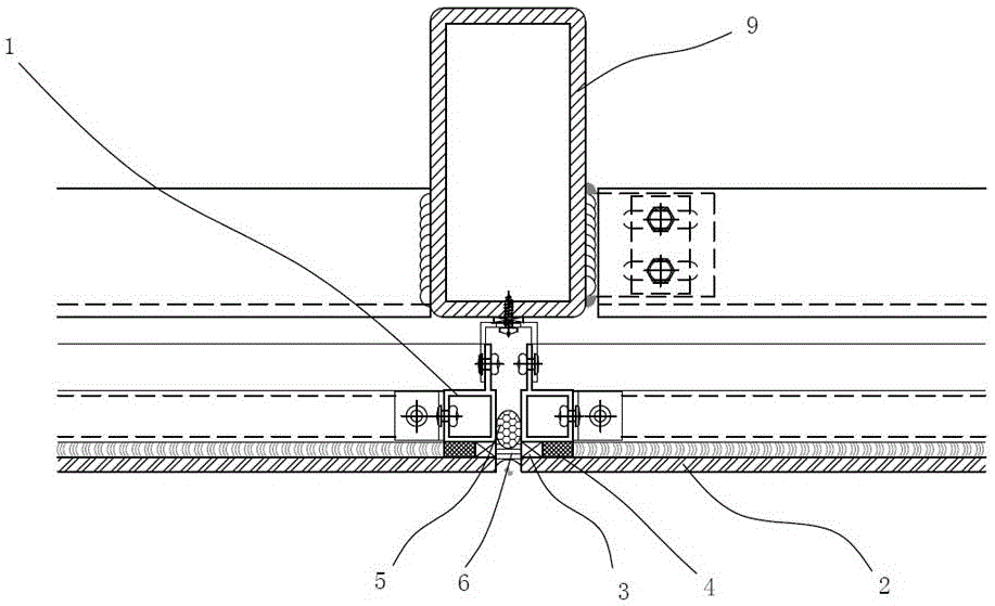 一种全隐框建筑陶瓷薄板干挂结构的制作方法