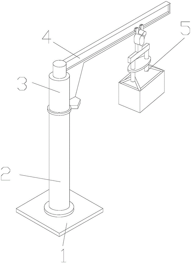 一种基于液压平行扩张的具有高空作业功能的吊装设备的制作方法