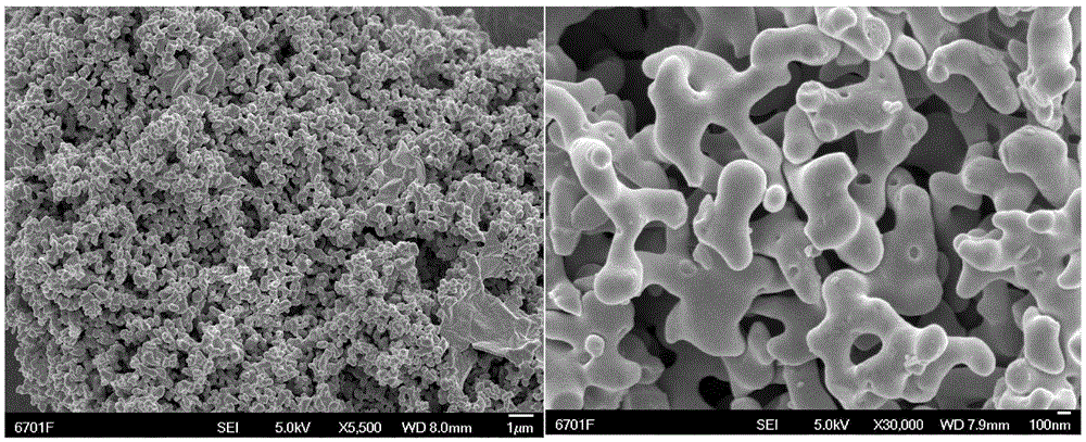 一种3D交联的珊瑚状钒酸镍纳米材料及其电化学应用的制作方法