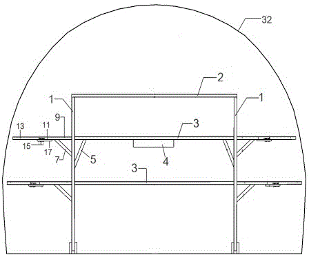 一种隧道台架的制作方法