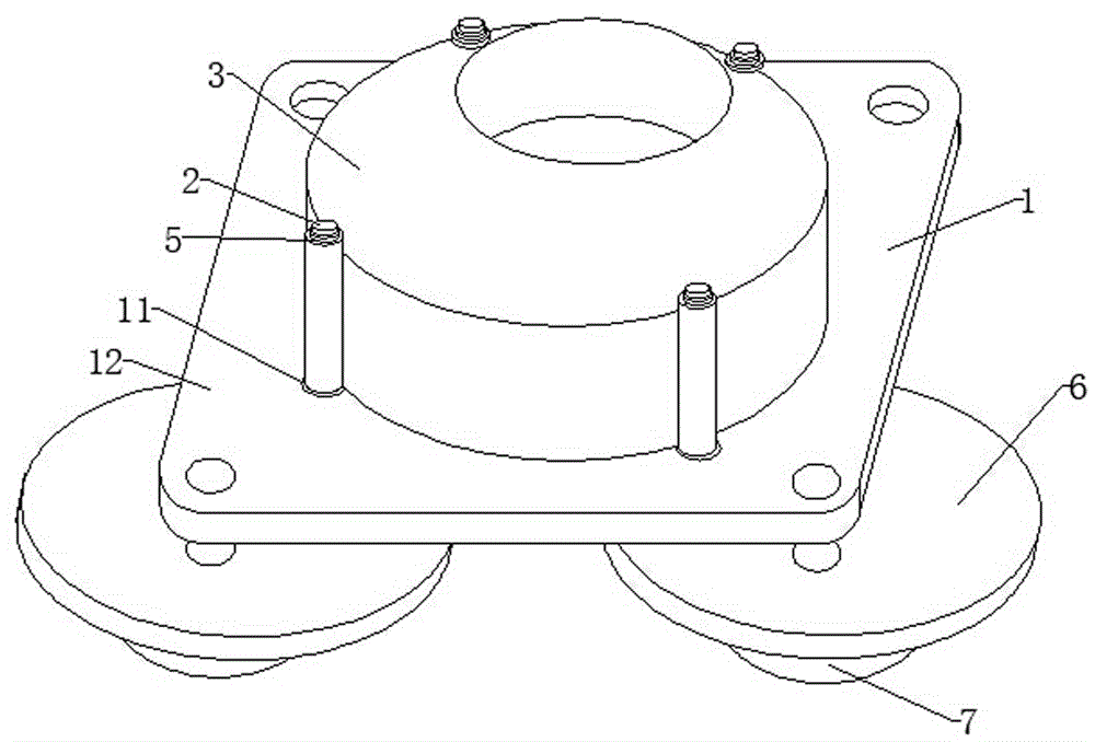 电动葫芦主动轮夹板内丝损坏重新利用的结构及方法与流程