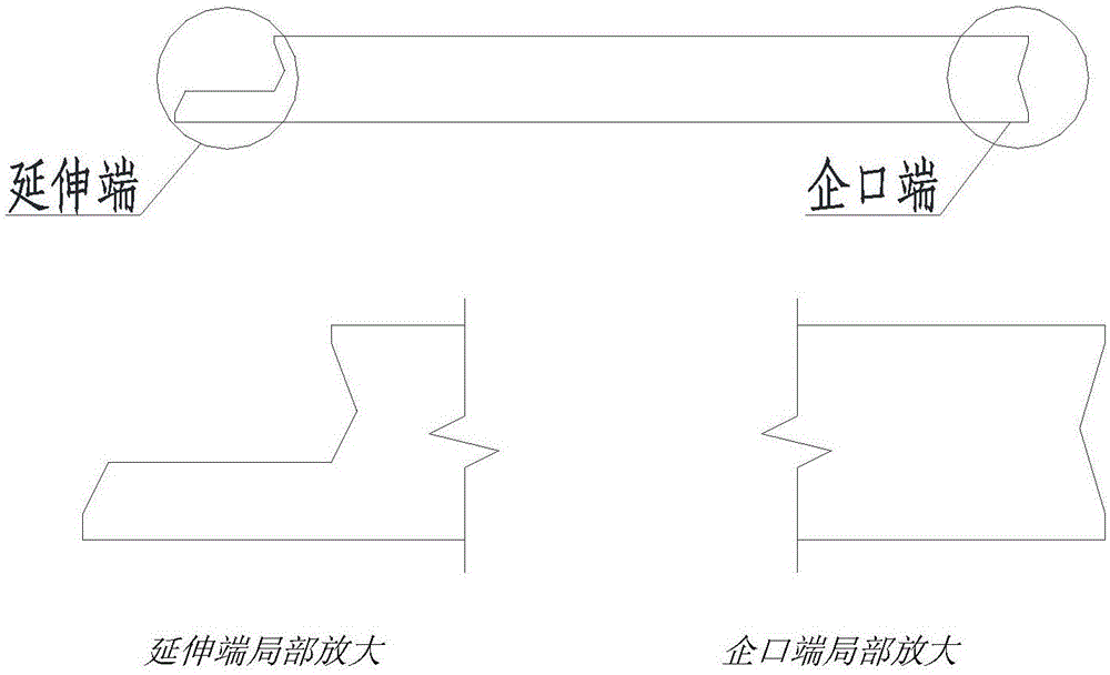 无模化后浇带预制钢筋混凝土桥面板的制作方法