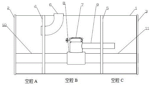 一种单阀门双尾管消声器的制作方法