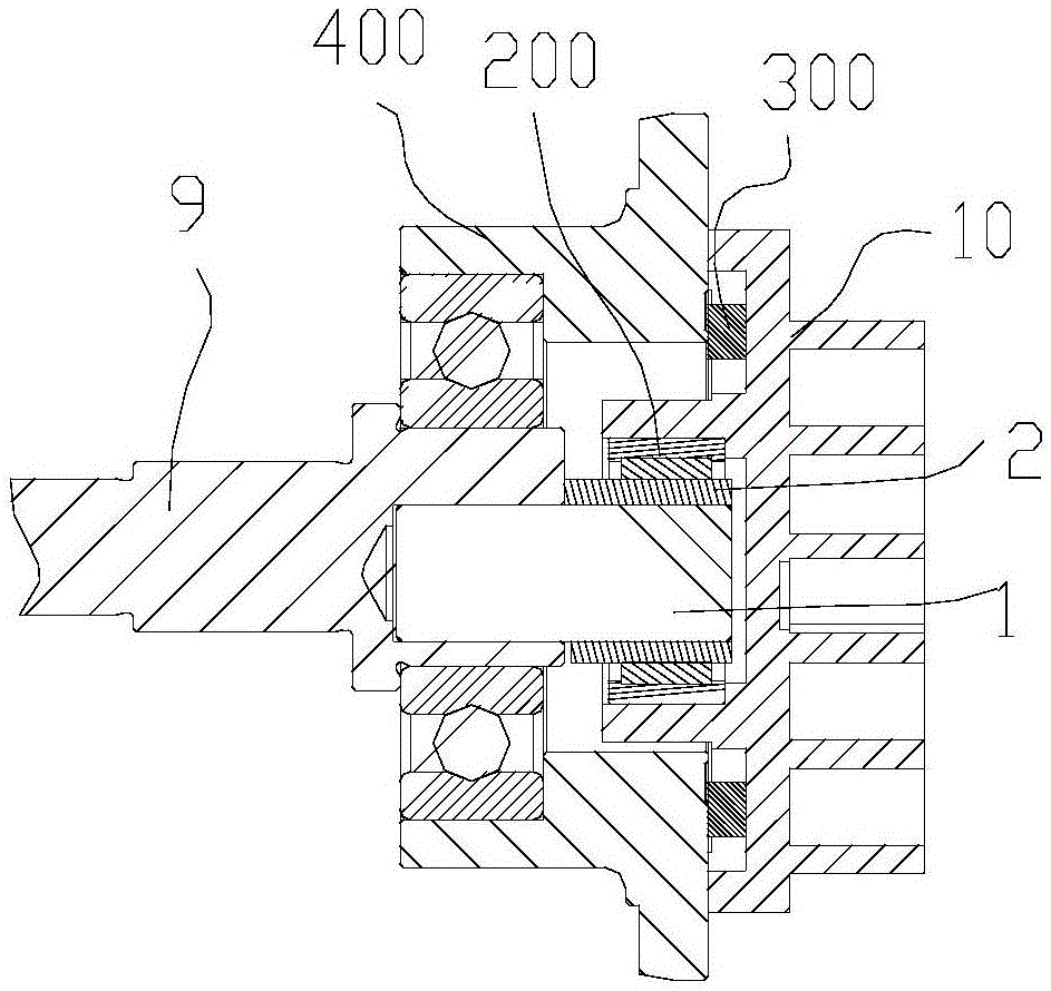 一种压缩机轴向限位组件、压缩机和空调器的制作方法