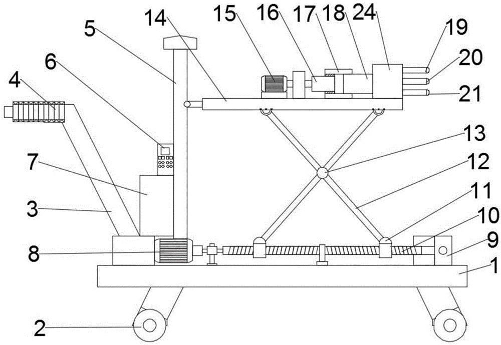 一种灵活的公共场所二氧化碳检测设备的制作方法