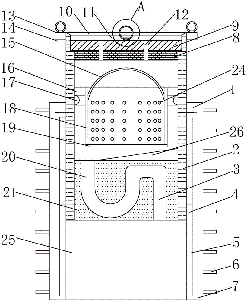 一种建筑工程排水用防堵塞地漏的制作方法