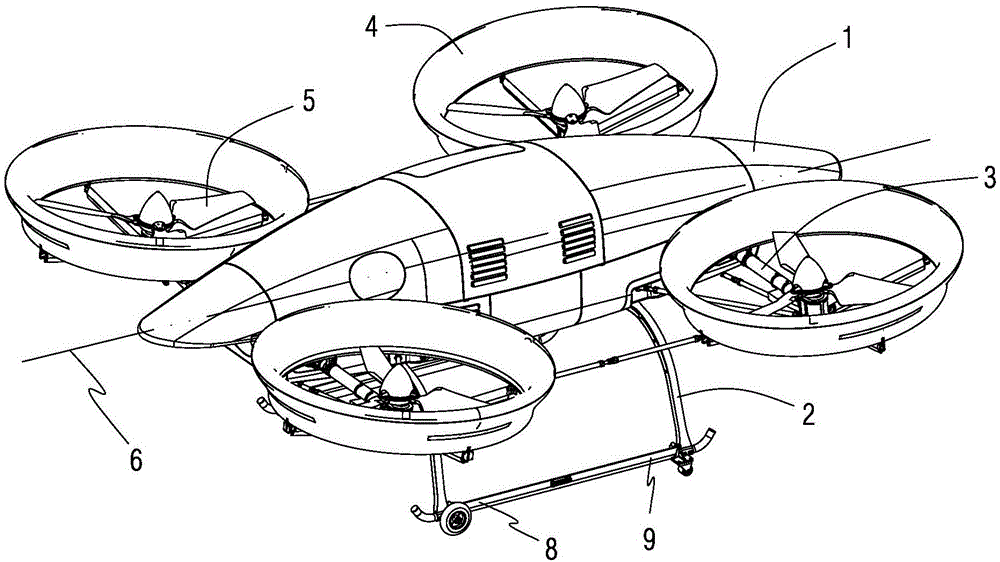 背景技术:无人驾驶飞机简称"无人机",是利用无线电遥控设备和自备的