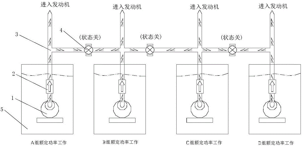 一种多发动机飞机自动油量平衡系统的制作方法