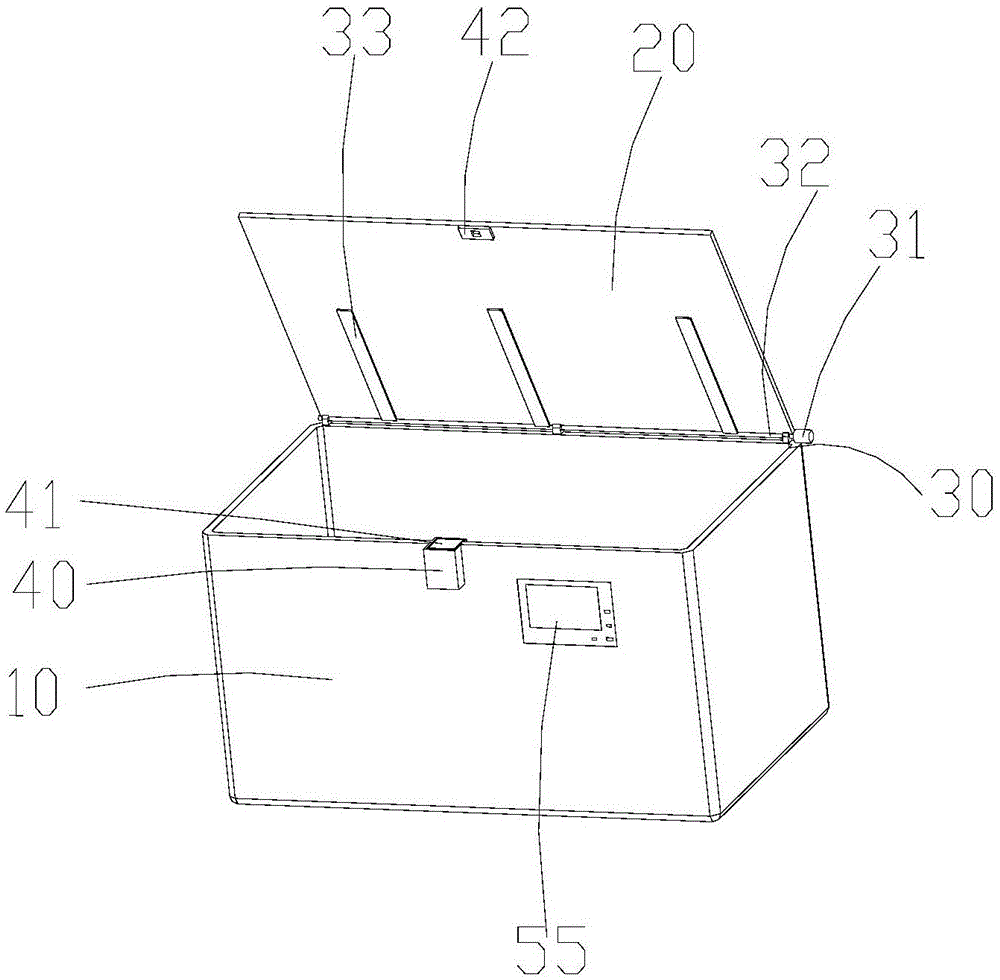 一种可自动开关的纸箱的制作方法