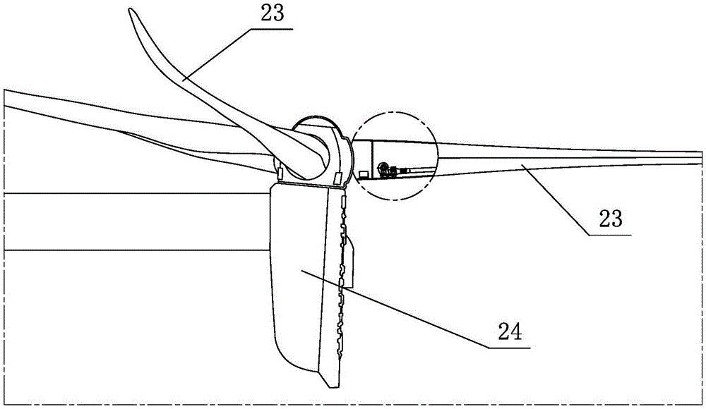 热鼓风式的风力发电机组桨叶除冰装置的制作方法